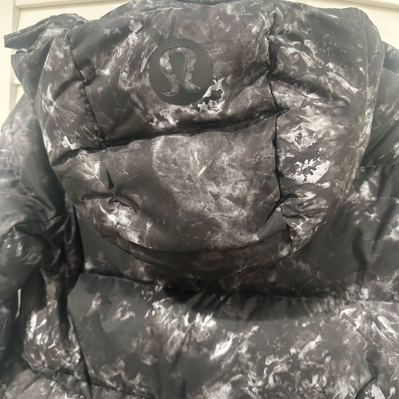 Lululemon Wunder Puff Cropped Jacket Aquila Sz 4 - Picture 10 of 11